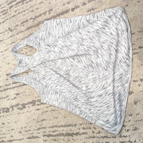 Lululemon Essential Tank Tiger Space Dye Black White - Picture 8 of 10